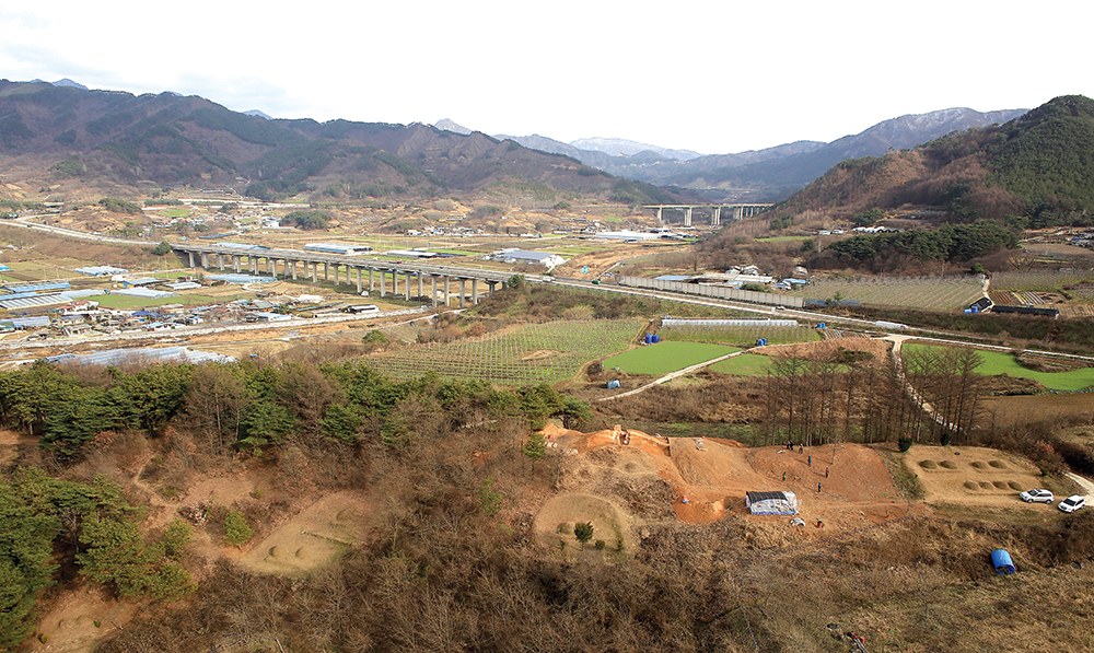 백화산 무덤떼 사진5
