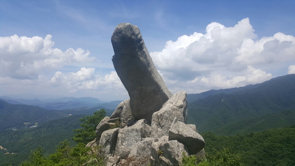 할미봉 대포바위 사진