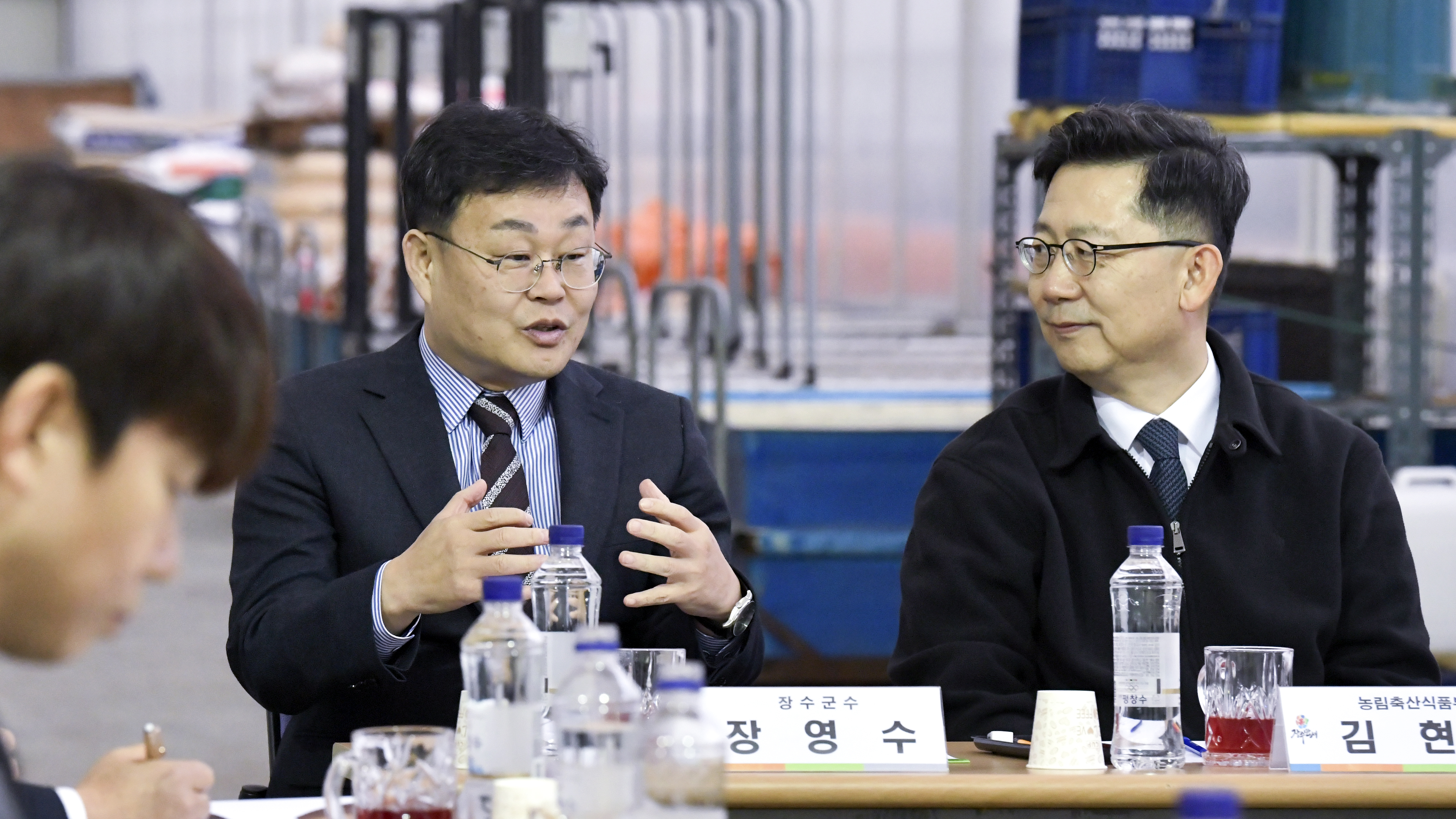 장수군, 김현수 농식품부장관과 코로나19 화훼농가 피해 대책 논의