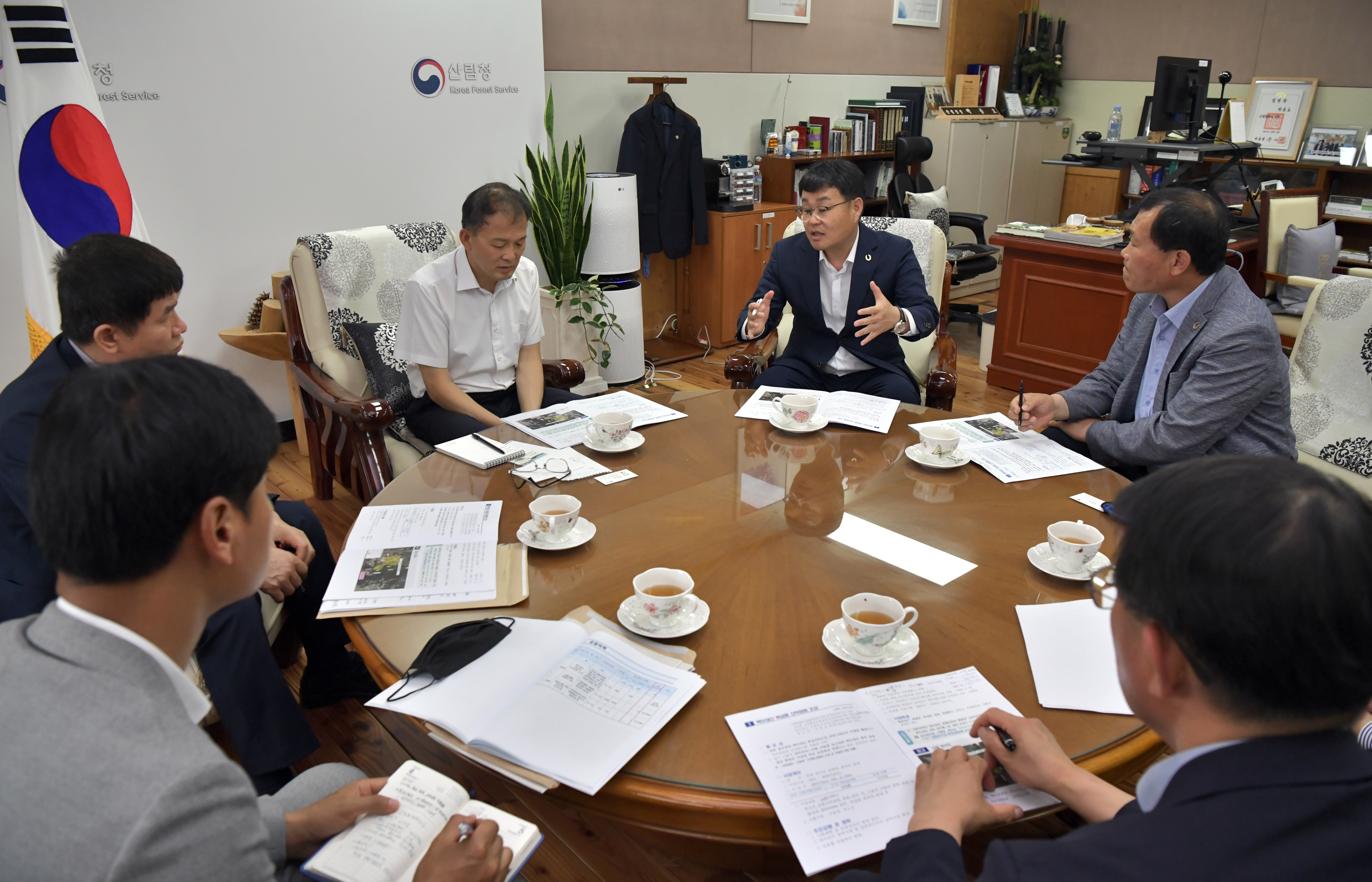 장영수 군수, ‘21년 산림 분야 국가예산 확보 총력 사진(2)