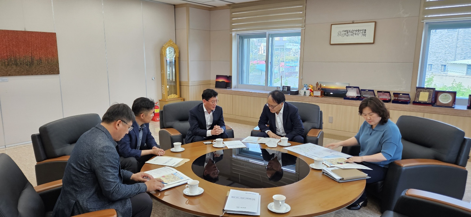 최훈식 장수군수, 익산국토청 찾아 장수군 20년 숙원사업 국도13호선 개선사업 건의 사진(2)