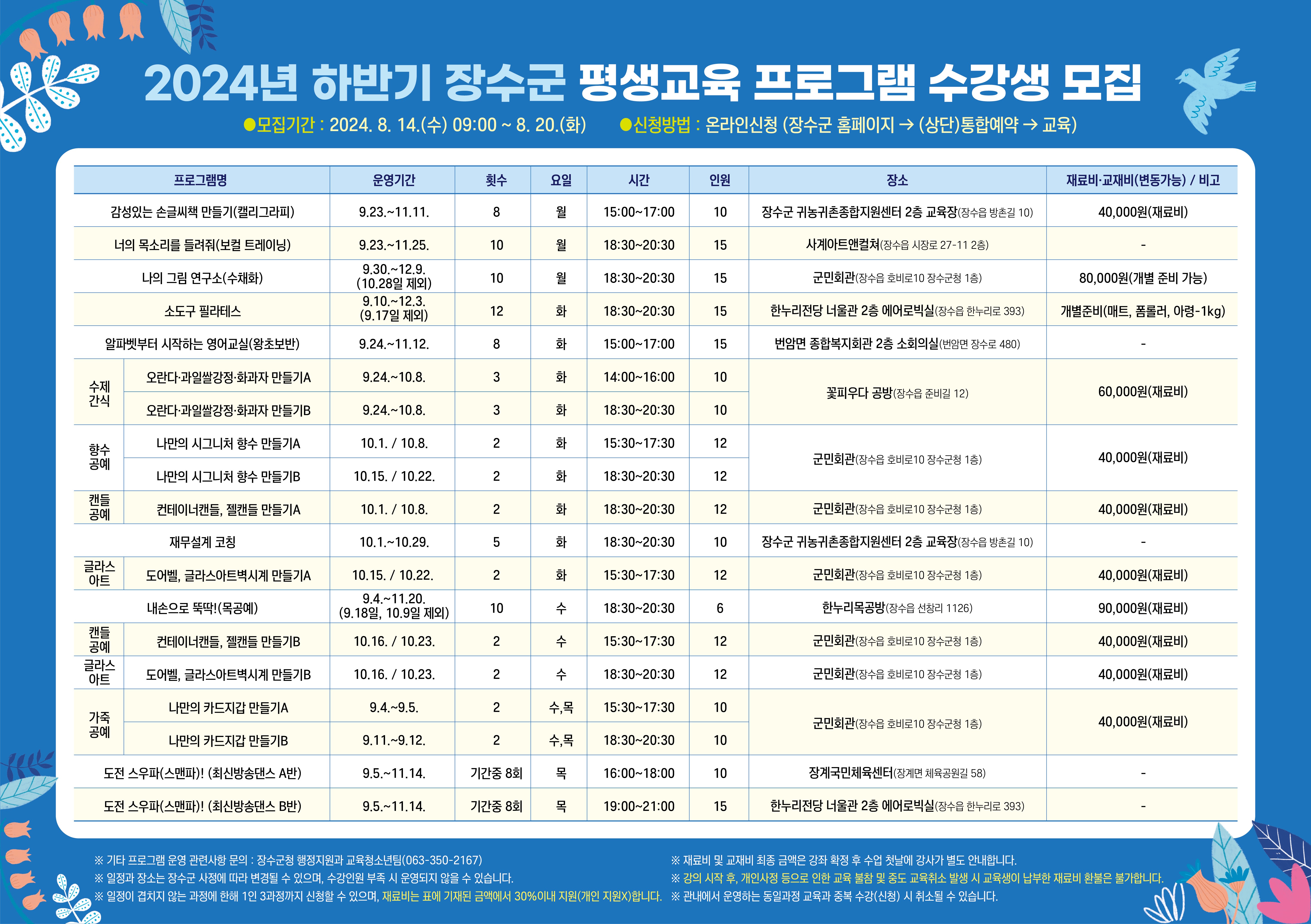 2024년하반기장수군평생교육프로그램수강생모집안.jpg