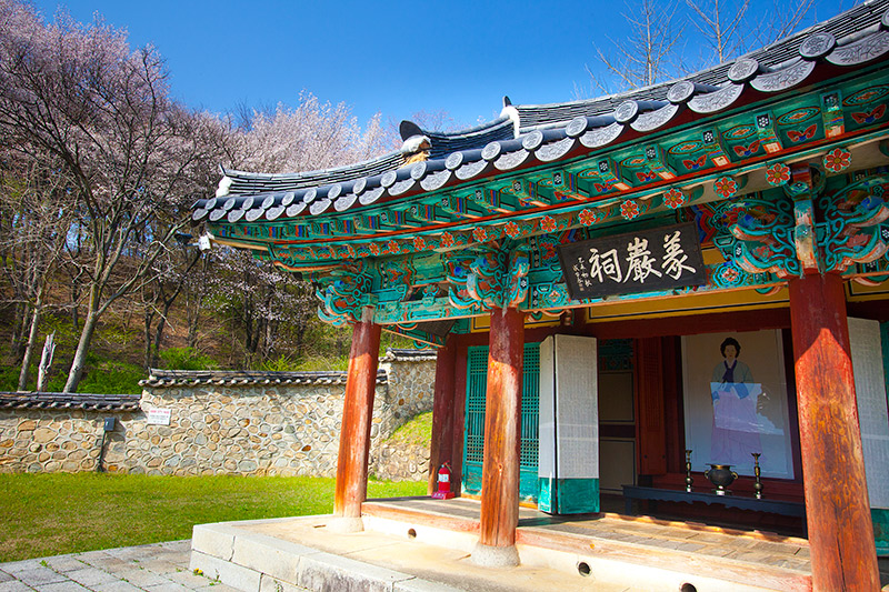 Nongae Shrine(Uiam Rock Park)