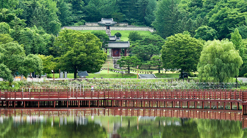 論介祠堂（義岩公園）