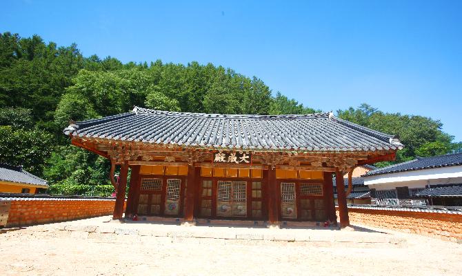 장수향교 대성전 대표사진